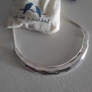 La Lune Sculpted Collar Necklace